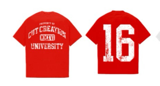 Cut Creations “University” Tee